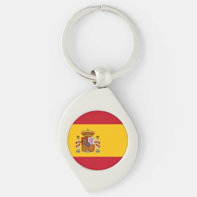 Chaveiro Bandeira da Espanha (Frente)