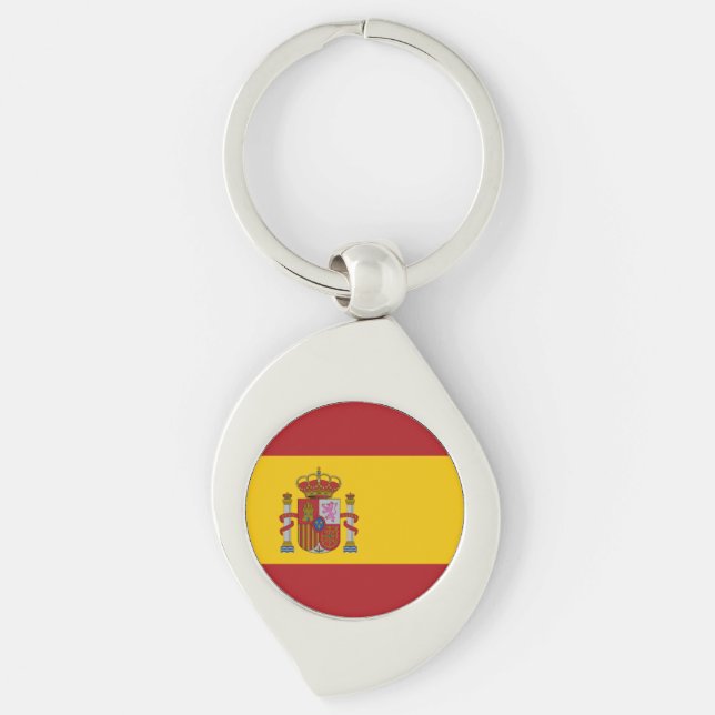 Chaveiro Bandeira da Espanha (Frente)