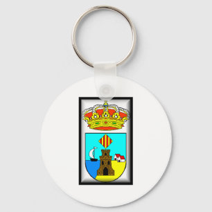 Chaveiro Bandeira da espanha do de Torrevieja do escudo