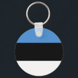 Chaveiro Bandeira da Estônia<br><div class="desc">Bandeira da Estônia</div>