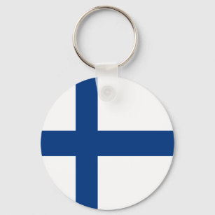 Chaveiro Bandeira da Finlândia