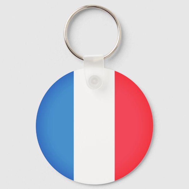 Chaveiro Bandeira da França (Frente)
