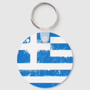 Chaveiro Bandeira da Grécia
