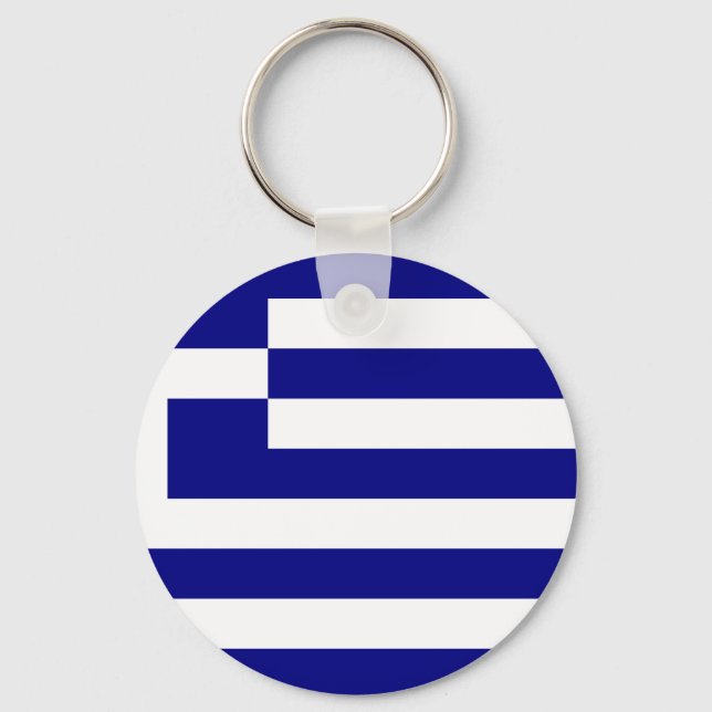 Chaveiro Bandeira da Grécia (Frente)