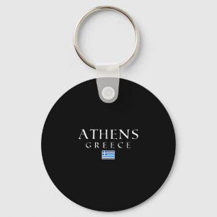 Chaveiro Bandeira da Grécia Atenas Férias Souvenir Atenas G