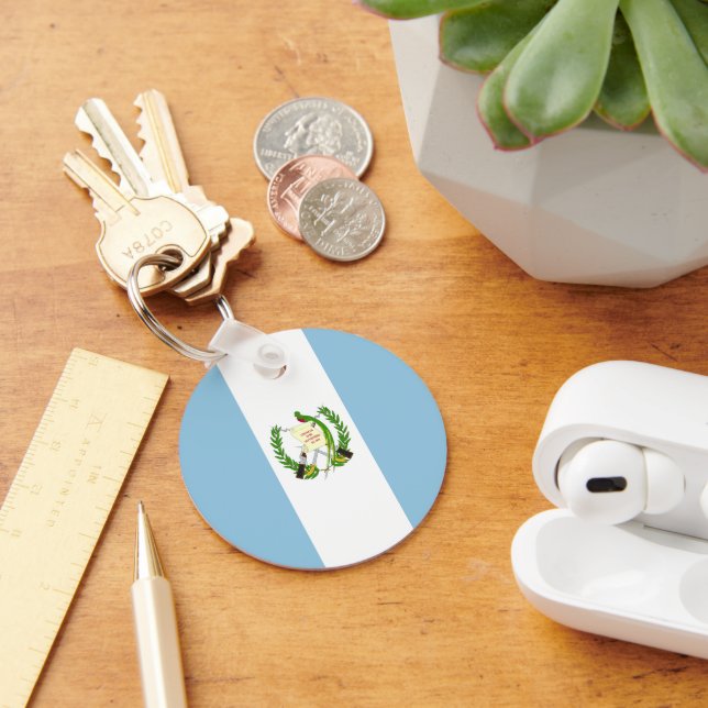 Chaveiro Bandeira da Guatemala (Mesa)