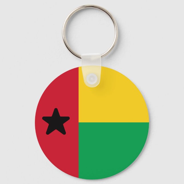 Chaveiro Bandeira da Guiné-Bissau (Frente)
