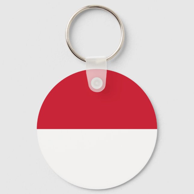 Chaveiro Bandeira da Indonésia (Frente)