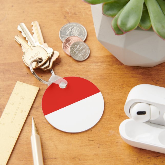 Chaveiro Bandeira da Indonésia (Mesa)