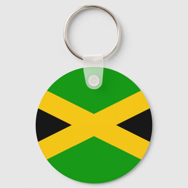 Chaveiro bandeira da Jamaica (Frente)