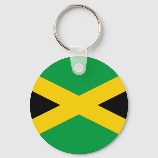 Chaveiro Bandeira da Jamaica (Frente)