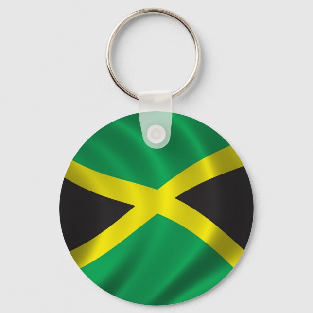 Chaveiro Bandeira da Jamaica (Frente)