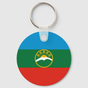 Chaveiro Bandeira da Karachay-Circássia