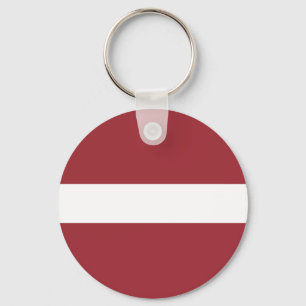 Chaveiro Bandeira da Letónia