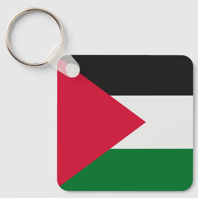 Chaveiro Bandeira da Palestina (Frente)
