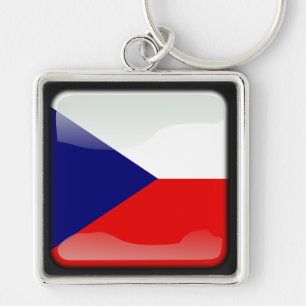 Chaveiro Bandeira da República Checa