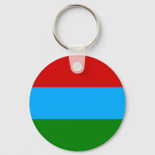 Chaveiro Bandeira da República da Carélia