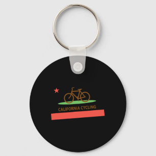 Chaveiro Bandeira da República do Ciclismo da Califórnia Es