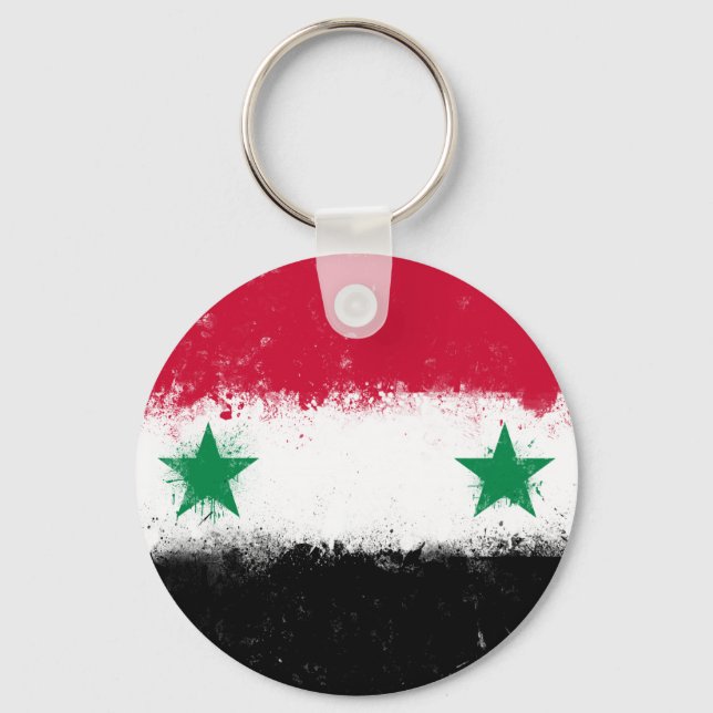 Chaveiro Bandeira da Síria (Frente)