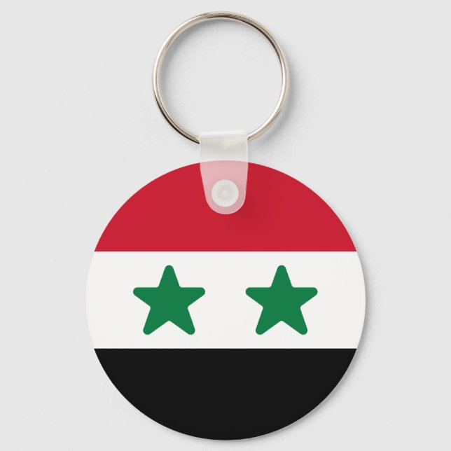 Chaveiro Bandeira da Síria (Frente)