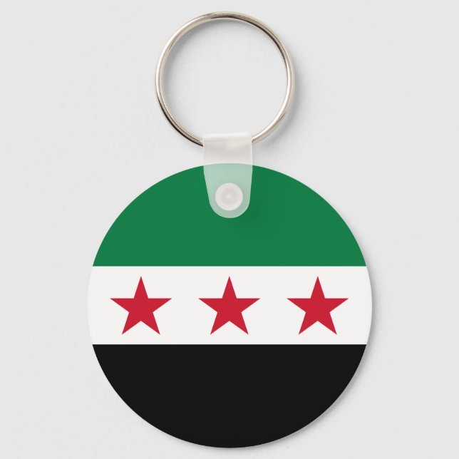Chaveiro Bandeira da Síria (Frente)