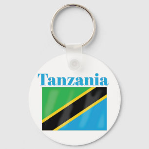 Chaveiro Bandeira da Tanzânia