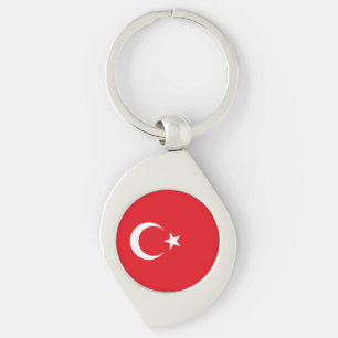 Chaveiro Bandeira da Turquia