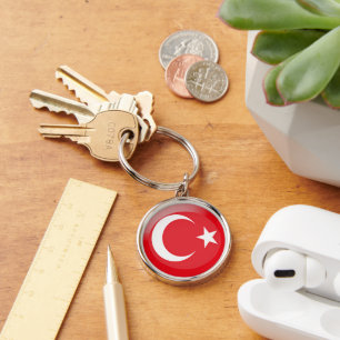 Chaveiro Bandeira da Turquia