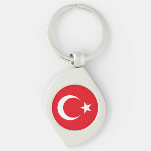 Chaveiro Bandeira da Turquia
