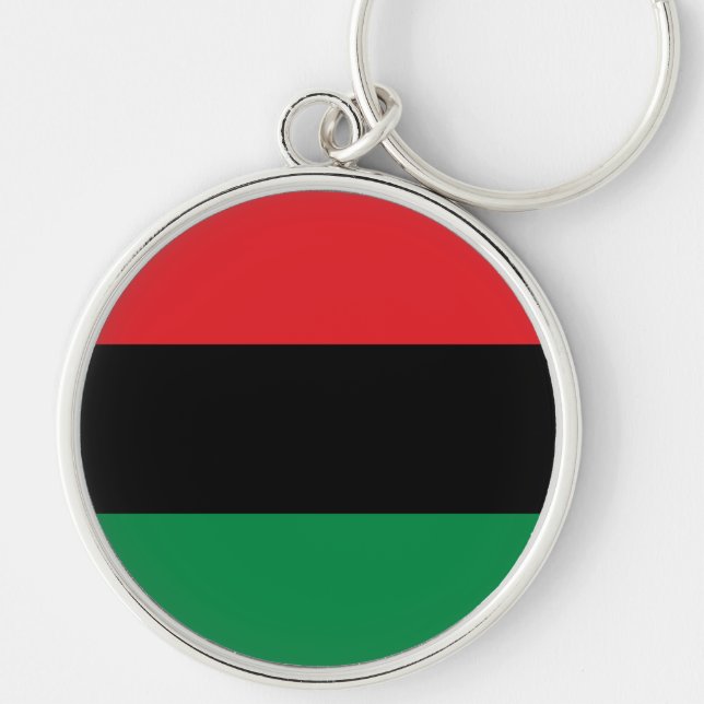 Chaveiro Bandeira da UNIA Pan-Africana (Frente)