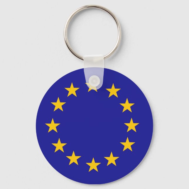Chaveiro Bandeira da União Europeia (Frente)