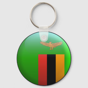 Chaveiro Bandeira da Zâmbia