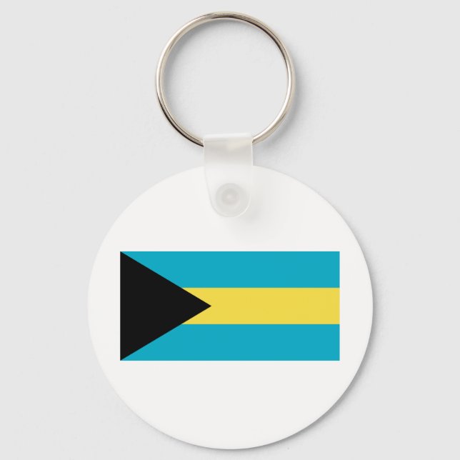 Chaveiro Bandeira das Bahamas (Frente)