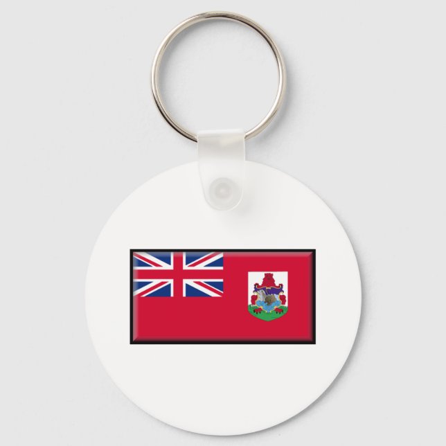 Chaveiro Bandeira das Bermudas (Frente)