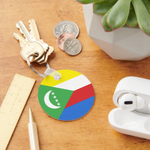 Chaveiro Bandeira das Comores