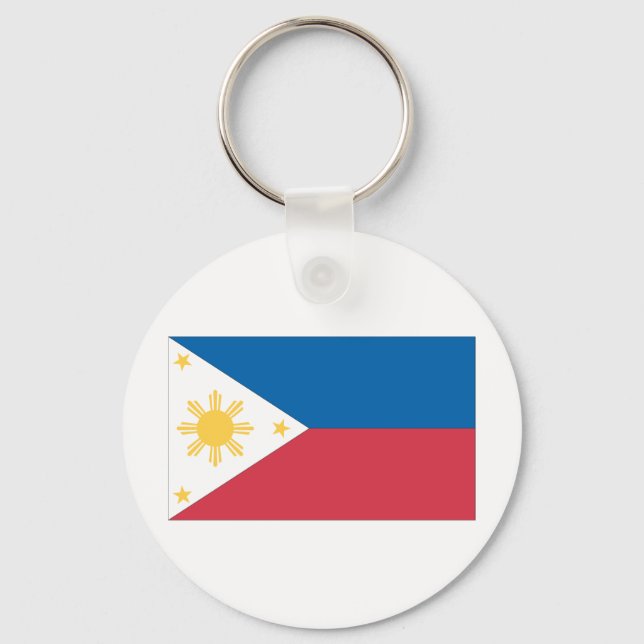 Chaveiro Bandeira das Filipinas (Frente)