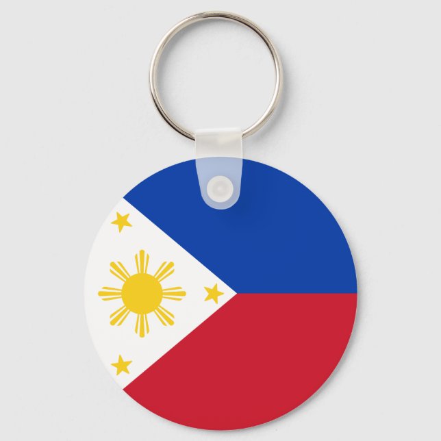 Chaveiro Bandeira das Filipinas (Frente)