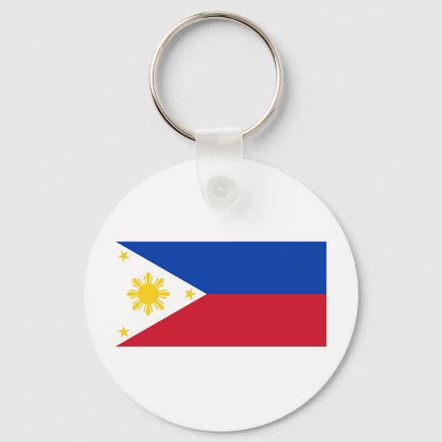 Chaveiro Bandeira das Filipinas (Frente)