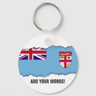 Chaveiro Bandeira das Ilhas Fiji