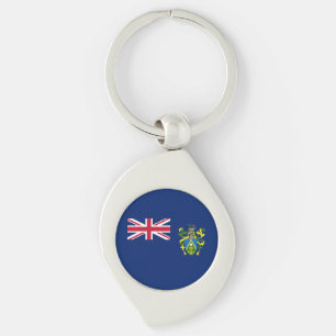Chaveiro Bandeira das Ilhas Pitcairn