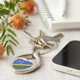 Chaveiro bandeira das Ilhas Salomão
