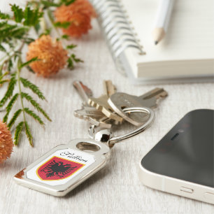 Chaveiro Bandeira de Albânia