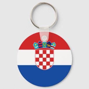 Chaveiro Bandeira de alta qualidade de Croatia