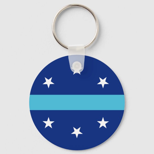 Chaveiro Bandeira de Anaheim, Califórnia (Frente)