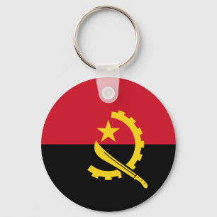 Chaveiro Bandeira de Angola