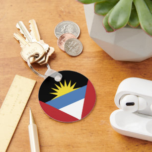Chaveiro Bandeira de Antígua e Barbuda