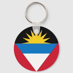 Chaveiro Bandeira de Antígua e de Barbuda