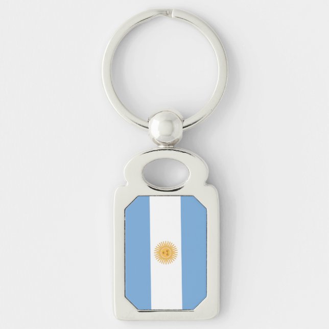 Chaveiro Bandeira de Argentina (Frente)
