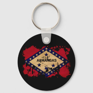 Chaveiro Bandeira de Arkansas