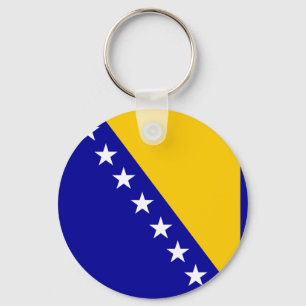 Chaveiro Bandeira de Bósnia e de Herzegovina